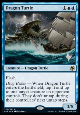Dragon Turtle (Promo Pack) [Dungeons & Dragons: Adventures in the Forgotten Realms Promos] | Webway Games