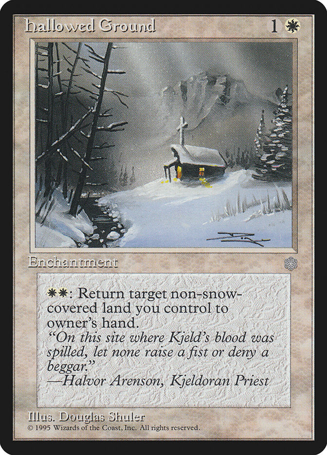 Hallowed Ground [Ice Age] | Webway Games