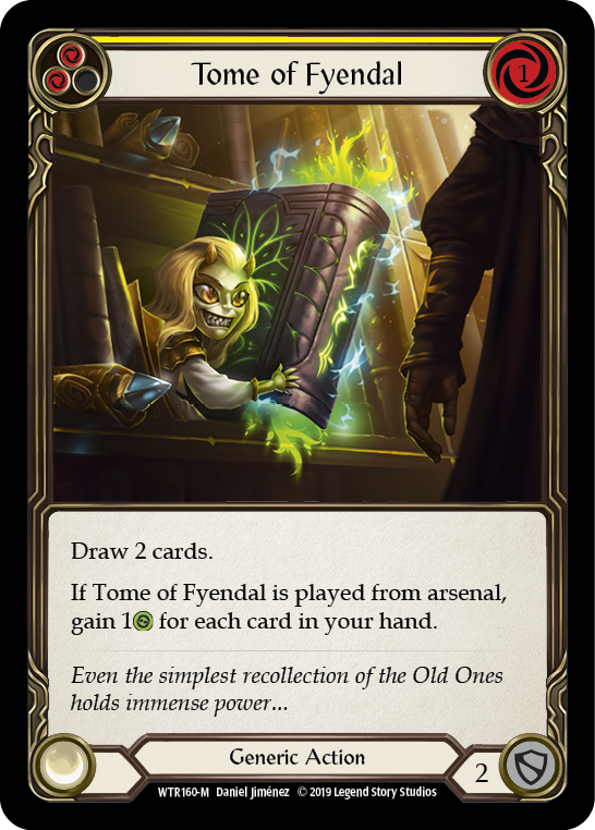 Tome of Fyendal [WTR160-M] Alpha Print Normal | Webway Games