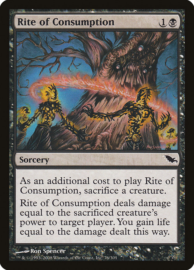 Rite of Consumption [Shadowmoor] | Webway Games