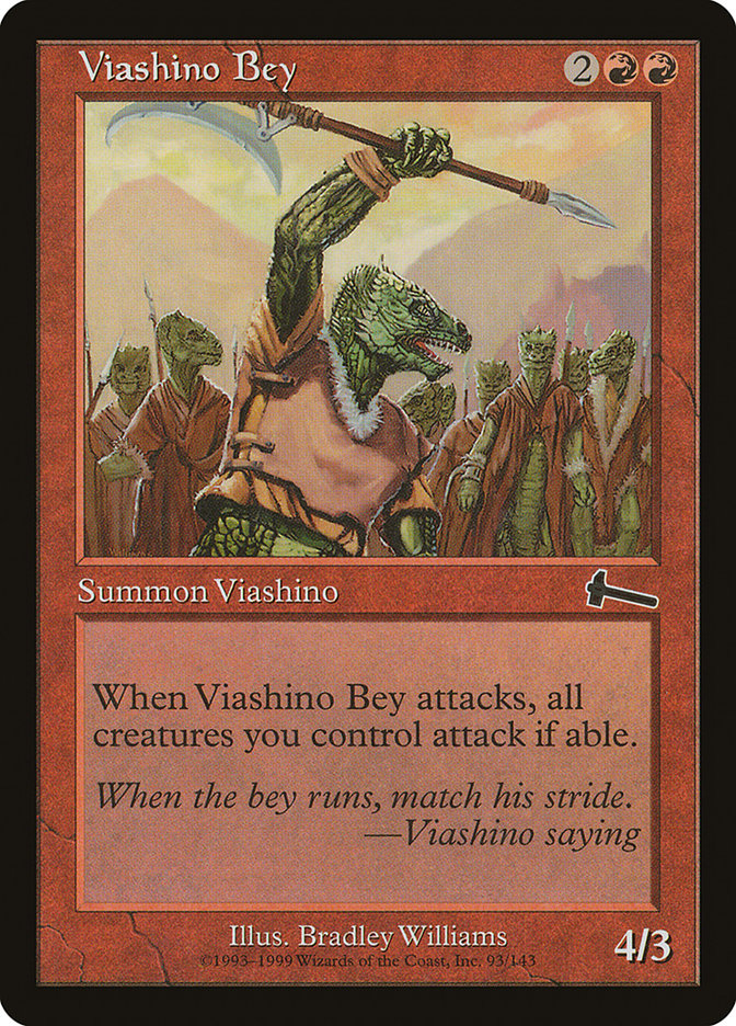 Viashino Bey [Urza's Legacy] | Webway Games
