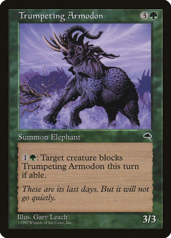 Trumpeting Armodon [Tempest] | Webway Games