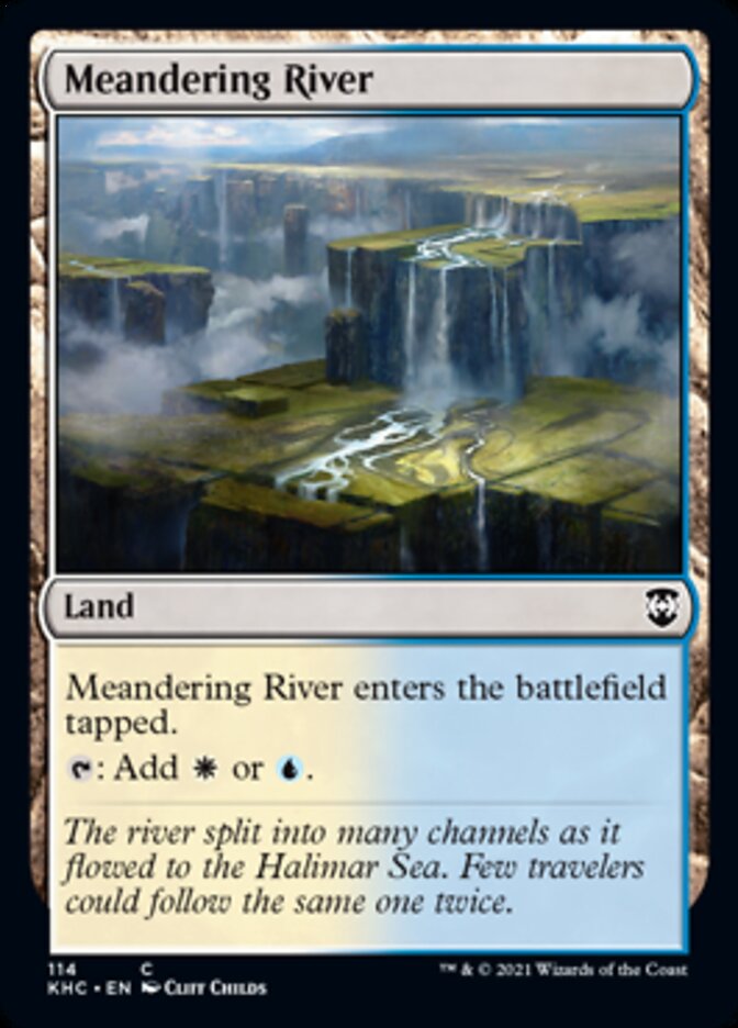 Meandering River [Kaldheim Commander] | Webway Games