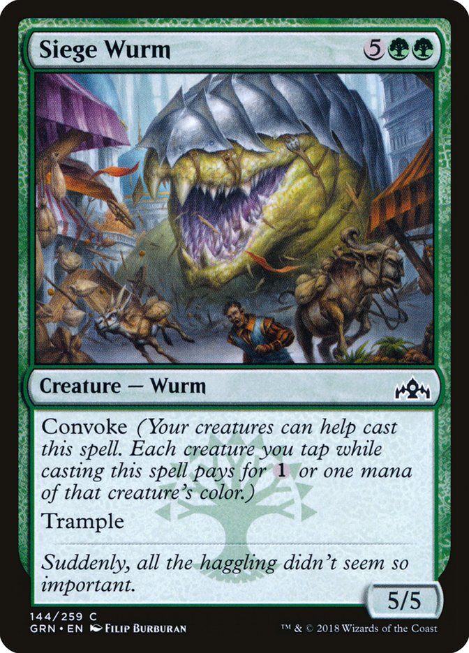 Siege Wurm [Guilds of Ravnica] | Webway Games