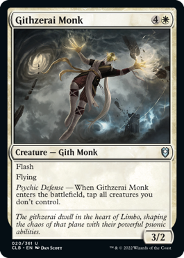 Githzerai Monk [Commander Legends: Battle for Baldur's Gate] | Webway Games