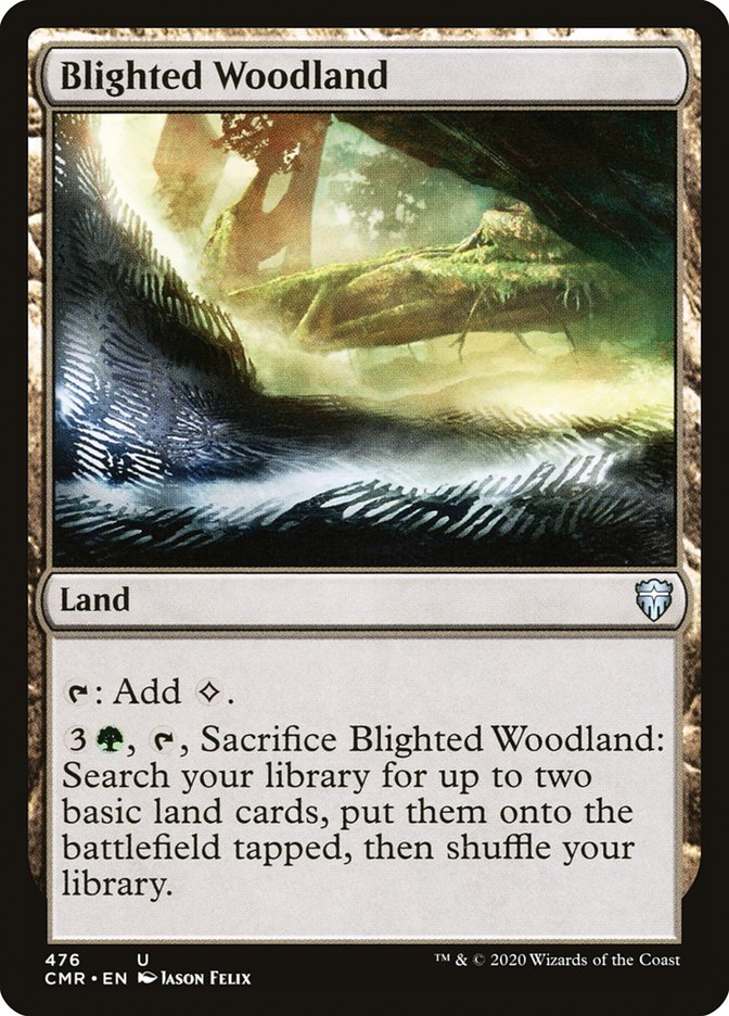 Blighted Woodland [Commander Legends] | Webway Games