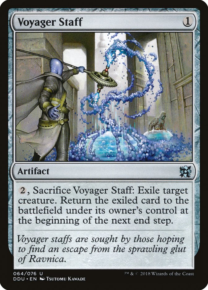 Voyager Staff [Duel Decks: Elves vs. Inventors] | Webway Games