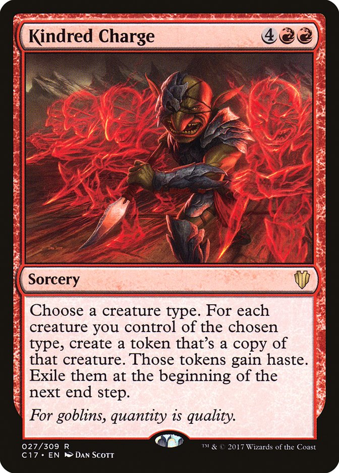 Kindred Charge [Commander 2017] | Webway Games