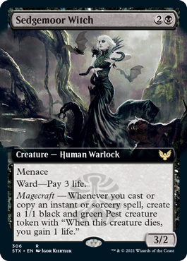 Sedgemoor Witch (Extended) [Strixhaven: School of Mages] | Webway Games