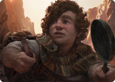 Sam, Loyal Attendant Art Card [The Lord of the Rings: Tales of Middle-earth Art Series] | Webway Games