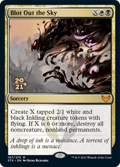 Blot Out the Sky [Strixhaven: School of Mages Prerelease Promos] | Webway Games