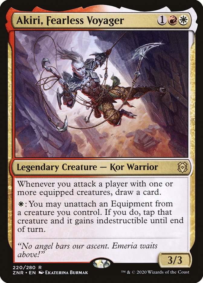 Akiri, Fearless Voyager [Zendikar Rising] | Webway Games