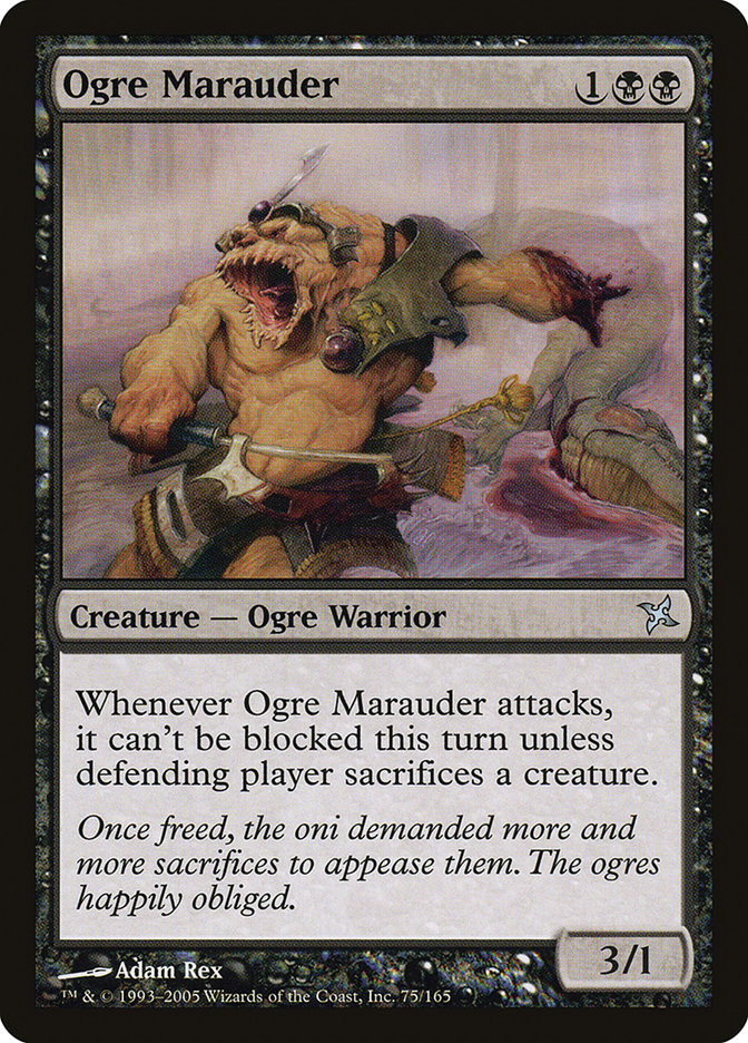 Ogre Marauder [Betrayers of Kamigawa] | Webway Games