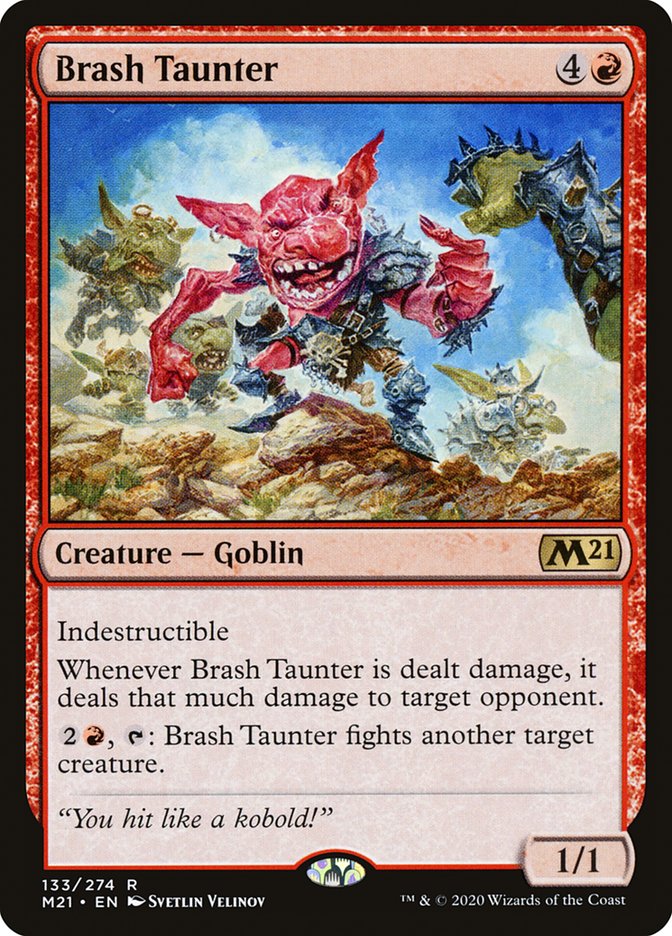 Brash Taunter [Core Set 2021] | Webway Games