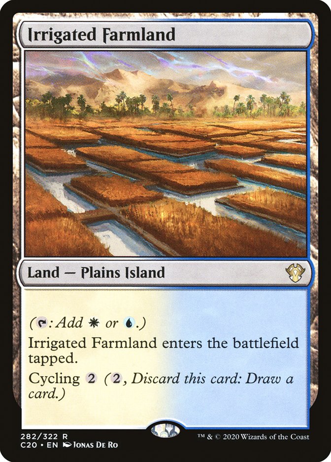 Irrigated Farmland [Commander 2020] | Webway Games