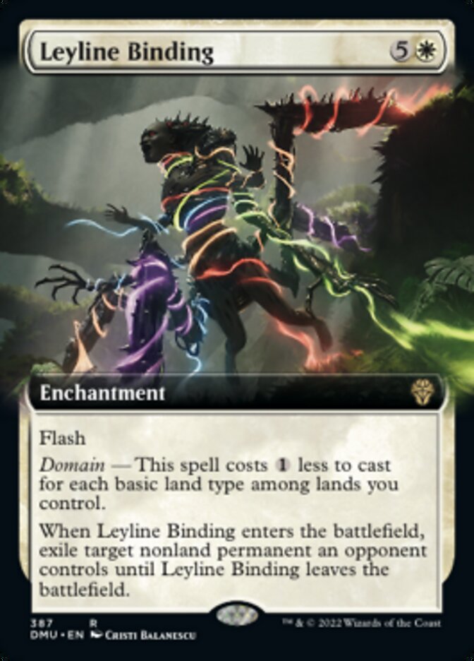 Leyline Binding (Extended Art) [Dominaria United] | Webway Games