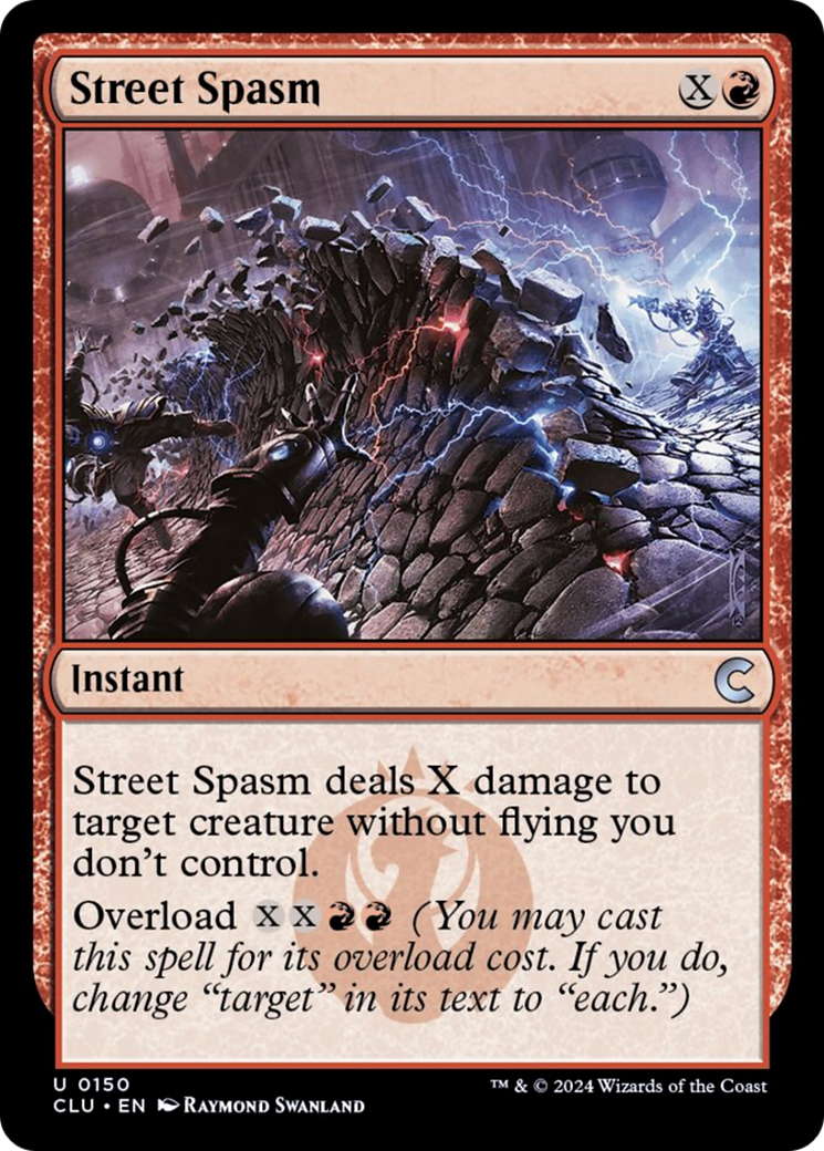 Street Spasm [Ravnica: Clue Edition] | Webway Games