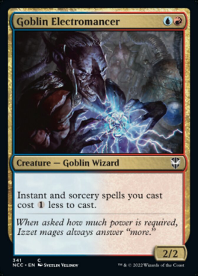 Goblin Electromancer [Streets of New Capenna Commander] | Webway Games