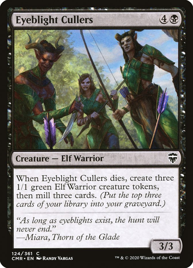 Eyeblight Cullers [Commander Legends] | Webway Games