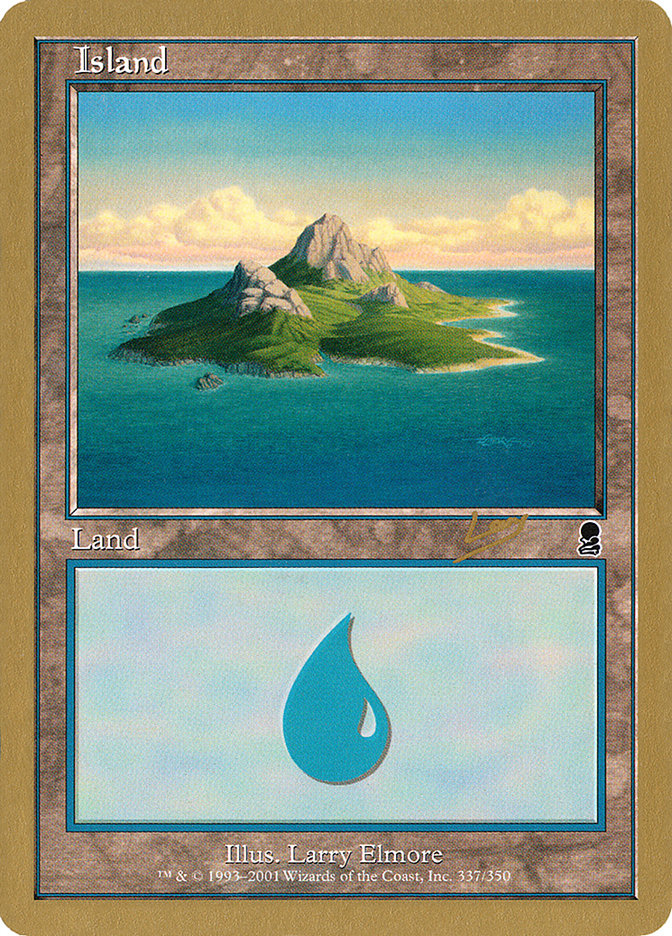 Island (rl337) (Raphael Levy) [World Championship Decks 2002] | Webway Games