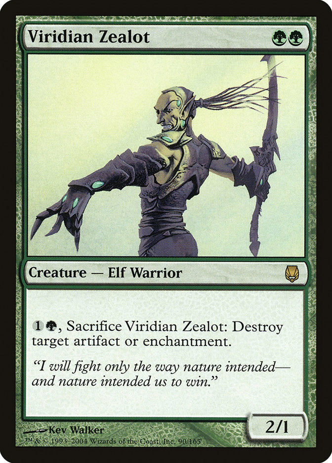 Viridian Zealot [Darksteel] | Webway Games