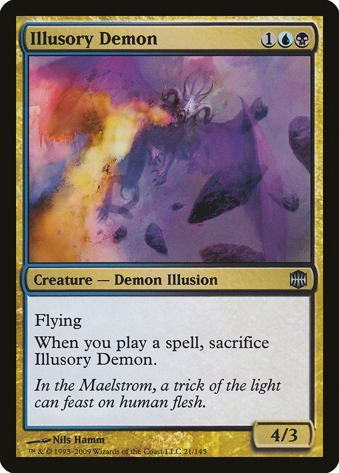 Illusory Demon [Alara Reborn] | Webway Games