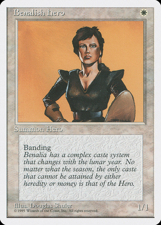 Benalish Hero [Fourth Edition] | Webway Games