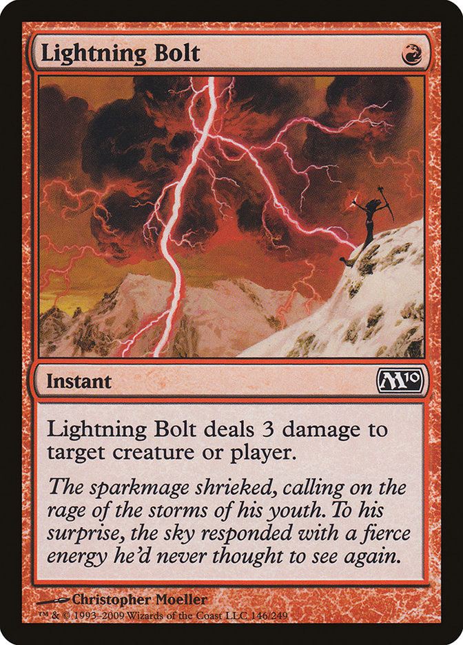Lightning Bolt [Magic 2010] | Webway Games
