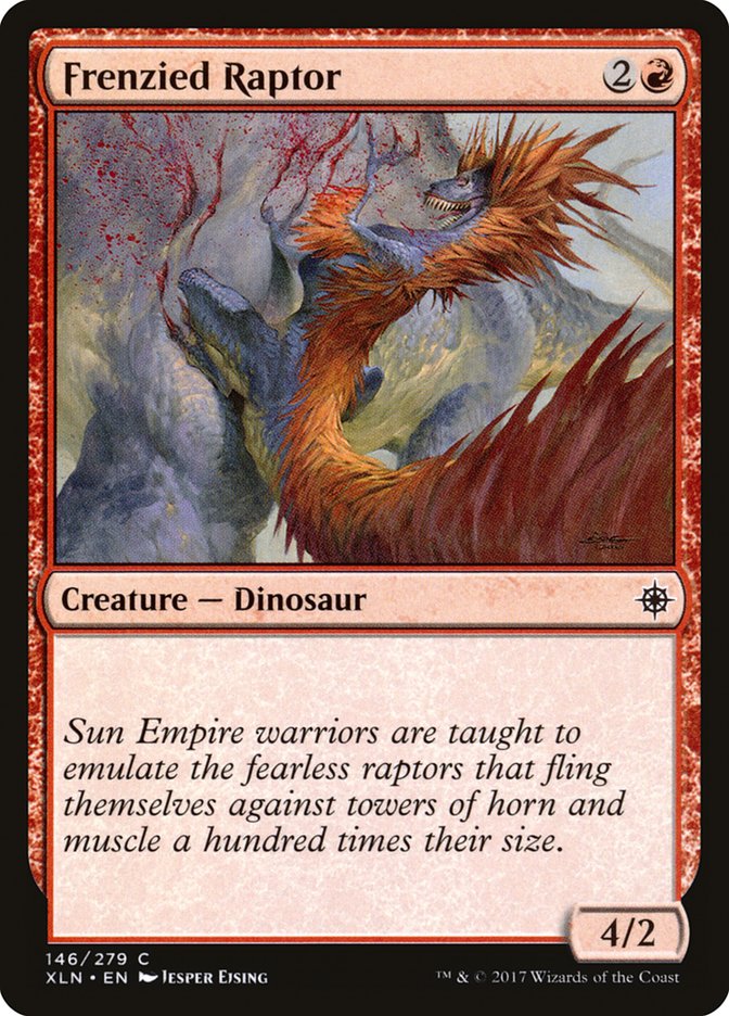 Frenzied Raptor [Ixalan] | Webway Games