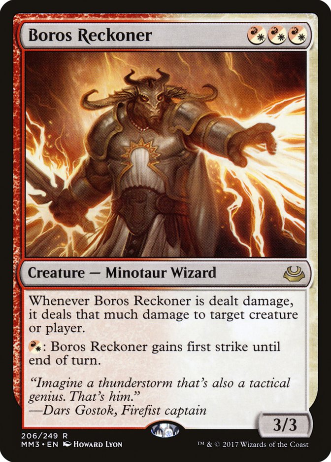 Boros Reckoner [Modern Masters 2017] | Webway Games
