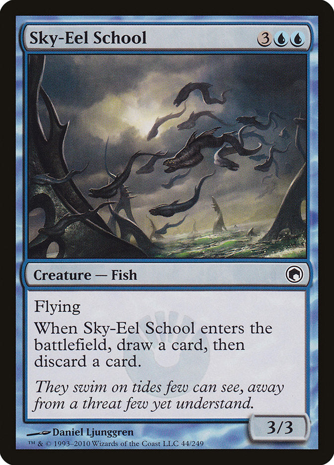 Sky-Eel School [Scars of Mirrodin] | Webway Games