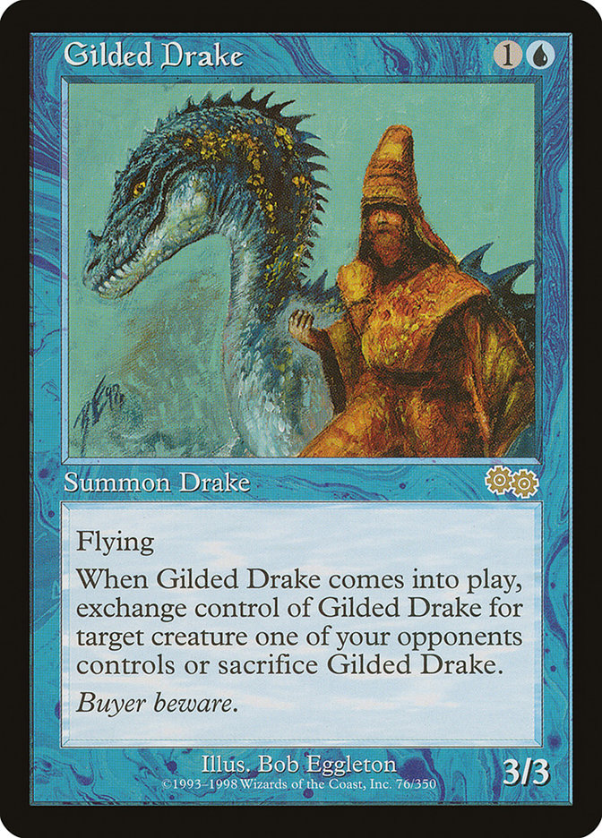 Gilded Drake [Urza's Saga] | Webway Games