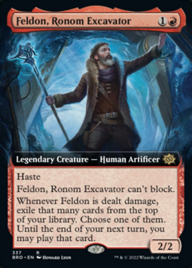 Feldon, Ronom Excavator (Extended Art) [The Brothers' War] | Webway Games