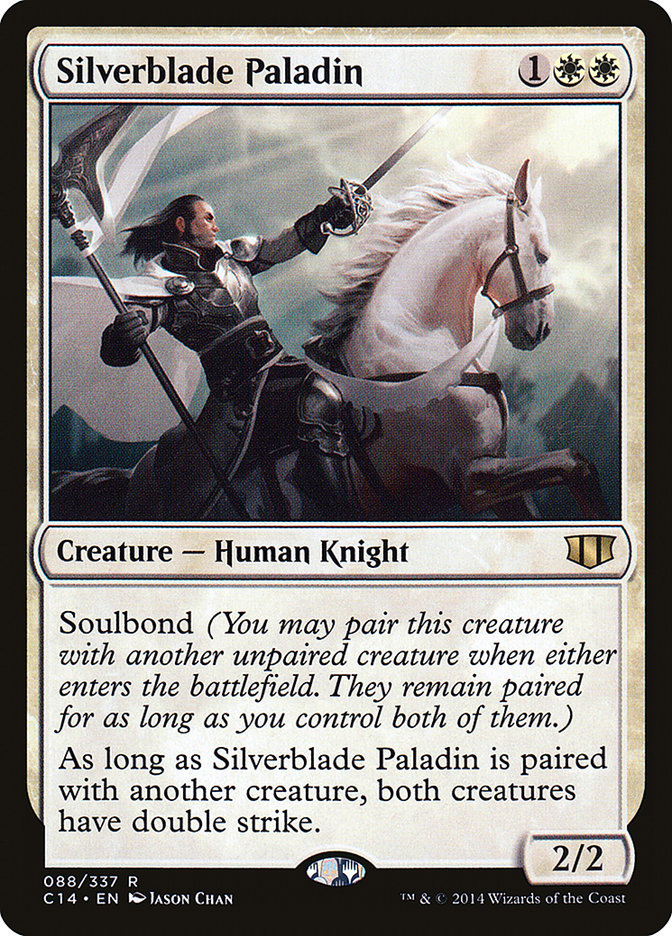 Silverblade Paladin [Commander 2014] | Webway Games