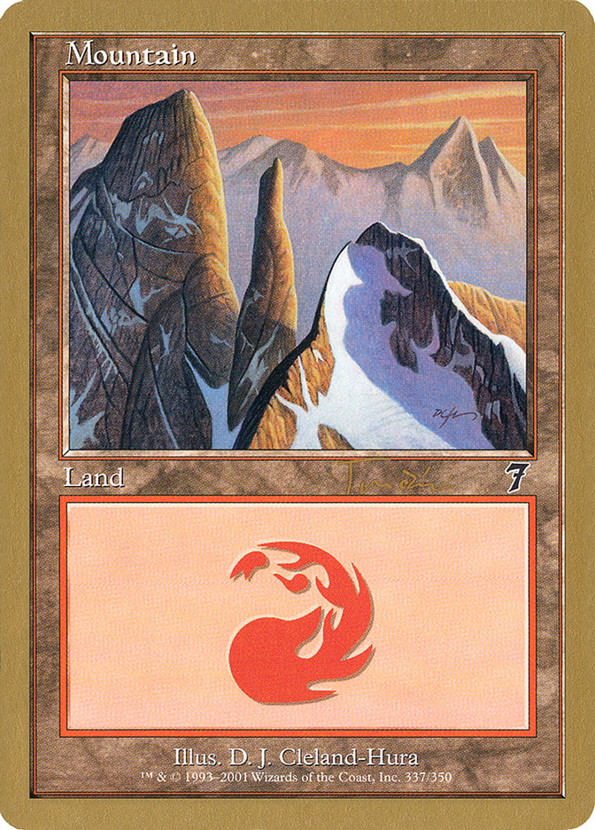 Mountain (jt337) (Jan Tomcani) [World Championship Decks 2001] | Webway Games
