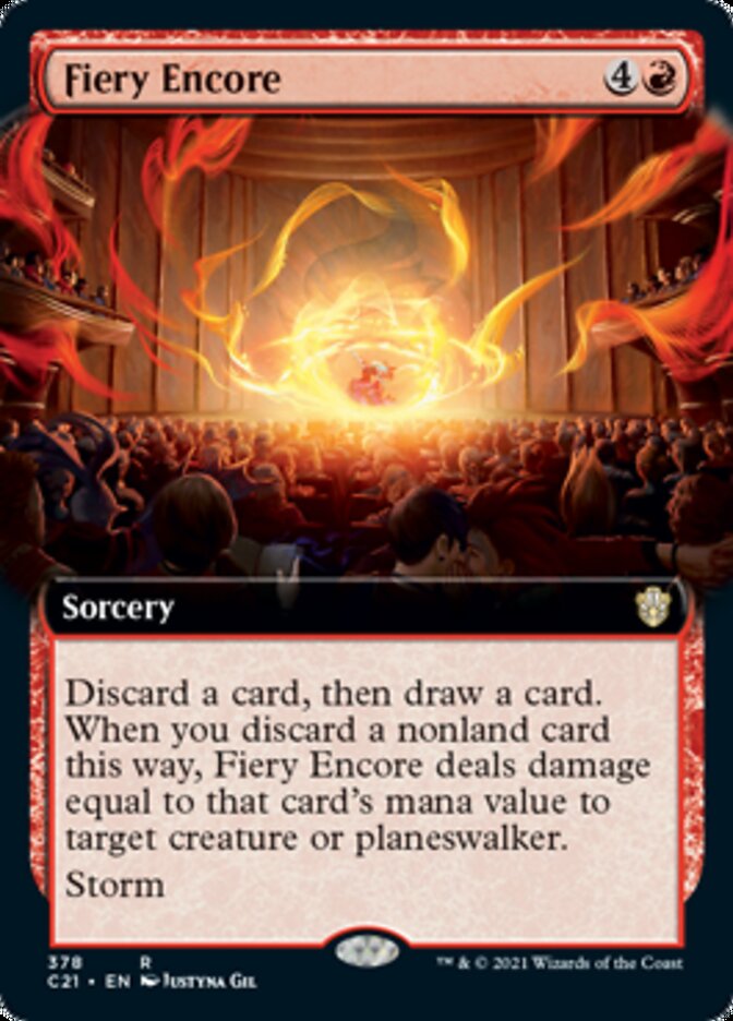 Fiery Encore (Extended) [Commander 2021] | Webway Games