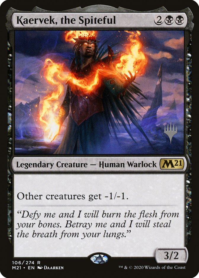 Kaervek, the Spiteful (Promo Pack) [Core Set 2021 Promos] | Webway Games