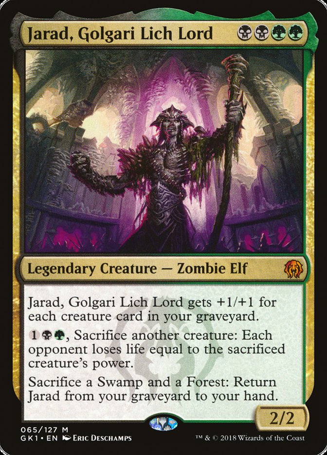 Jarad, Golgari Lich Lord [GRN Guild Kit] | Webway Games