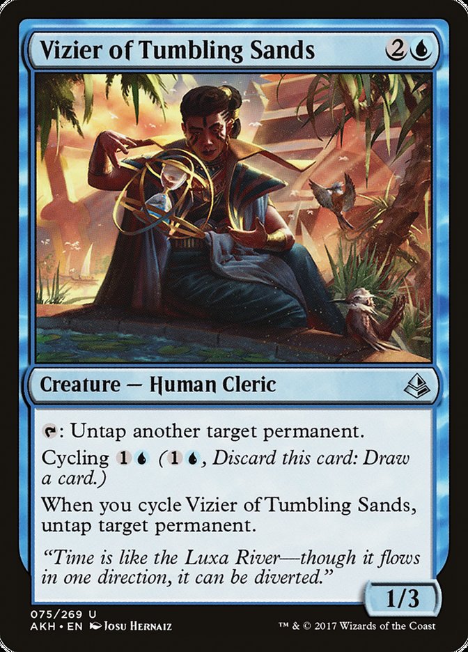 Vizier of Tumbling Sands [Amonkhet] | Webway Games