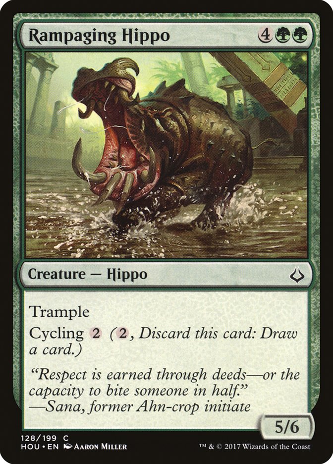 Rampaging Hippo [Hour of Devastation] | Webway Games
