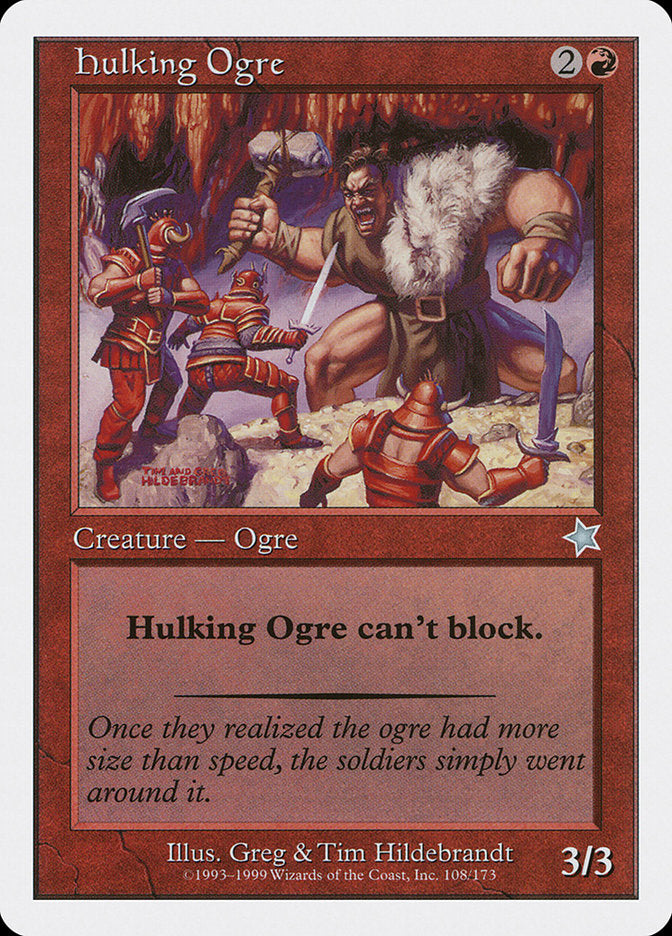 Hulking Ogre [Starter 1999] | Webway Games