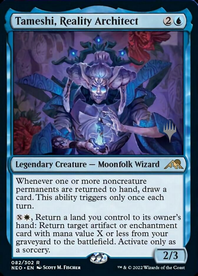 Tameshi, Reality Architect (Promo Pack) [Kamigawa: Neon Dynasty Promos] | Webway Games