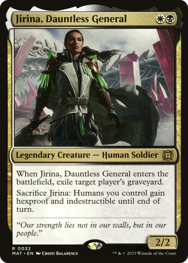 Jirina, Dauntless General [March of the Machine: The Aftermath] | Webway Games