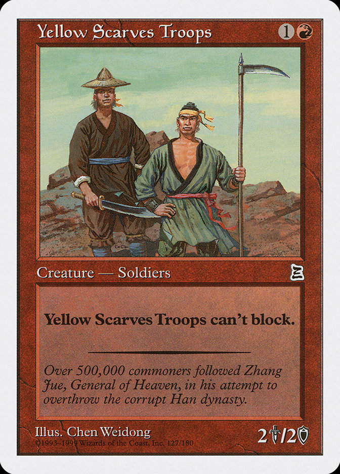 Yellow Scarves Troops [Portal Three Kingdoms] | Webway Games