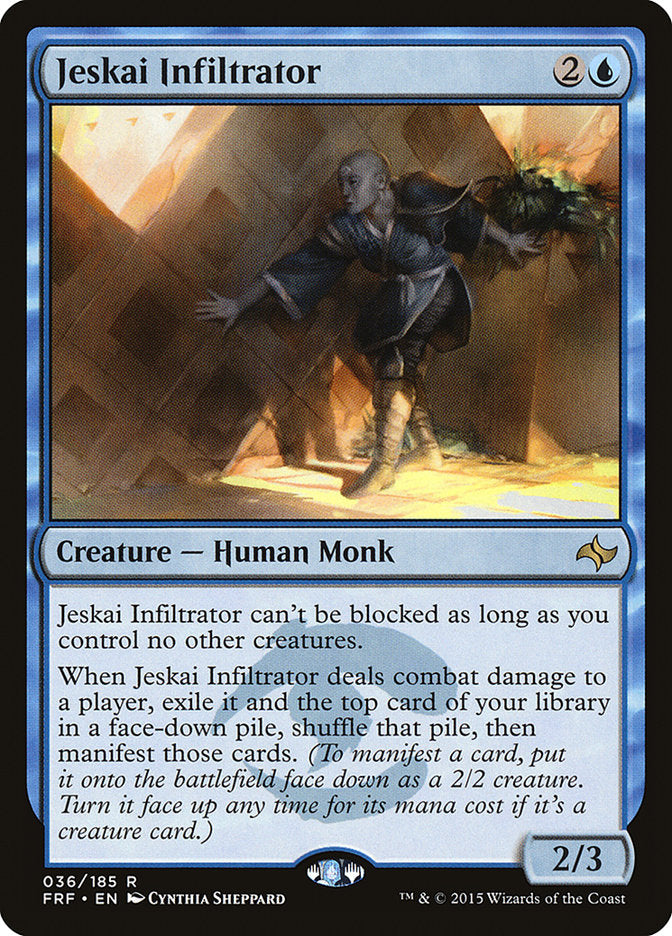 Jeskai Infiltrator [Fate Reforged] | Webway Games