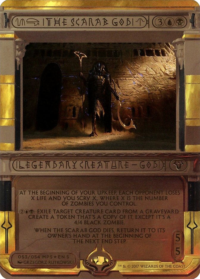 The Scarab God (Invocation) [Amonkhet Invocations] | Webway Games