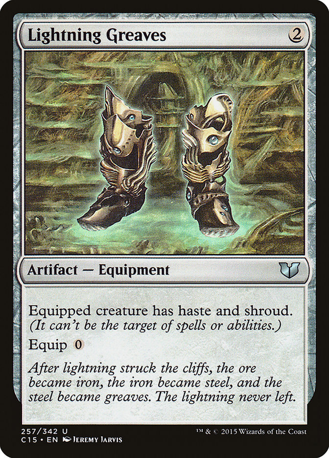 Lightning Greaves [Commander 2015] | Webway Games