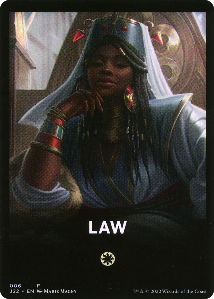 Law Theme Card [Jumpstart 2022 Front Cards] | Webway Games