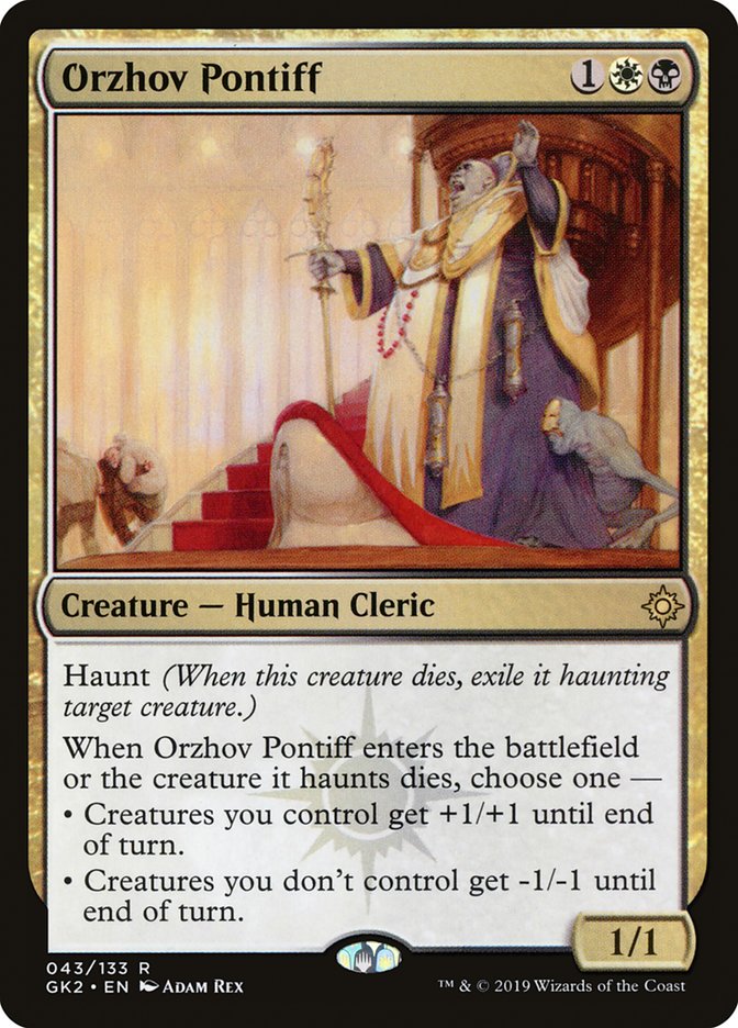 Orzhov Pontiff [Ravnica Allegiance Guild Kit] | Webway Games