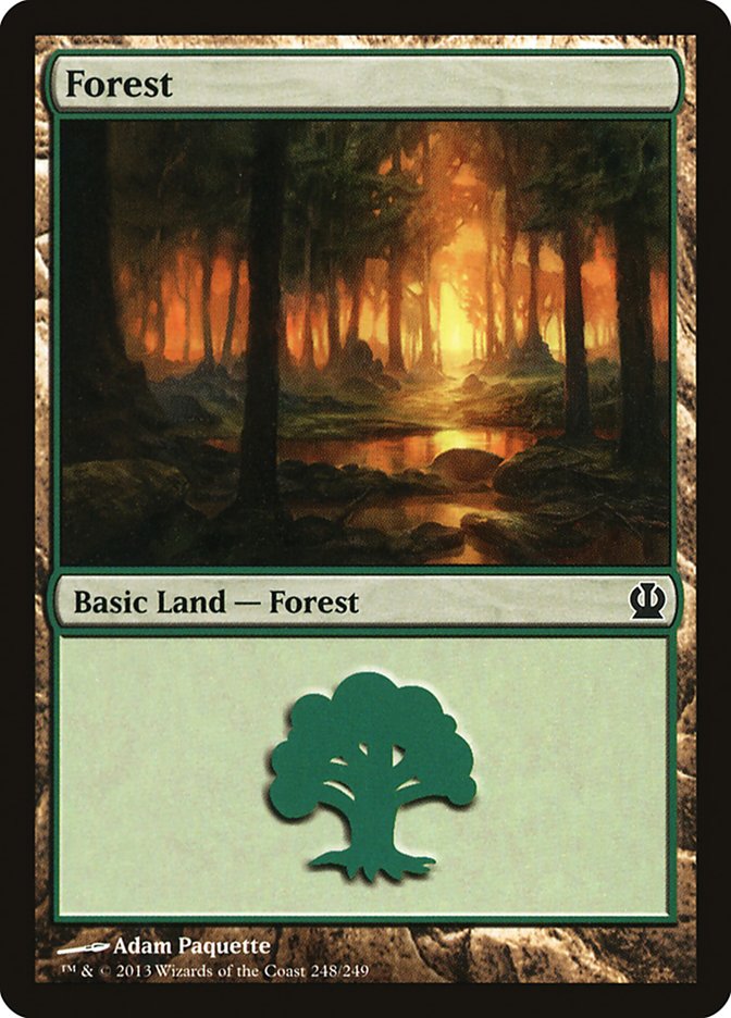 Forest (#248) [Theros] | Webway Games
